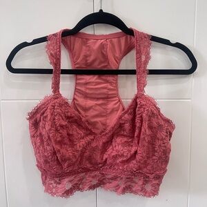 Coral pink Aerie by American Eagle bralette